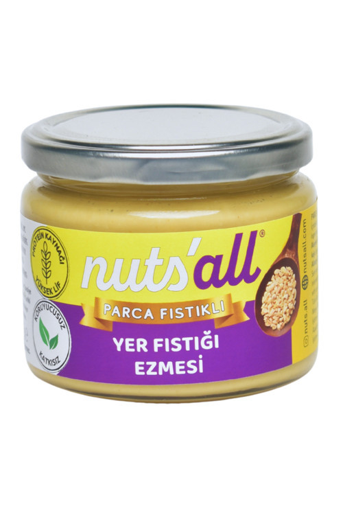 Parça Fıstıklı Crunch Fıstık Ezmesi - 280 G Kıtır Kıtır Lezzet