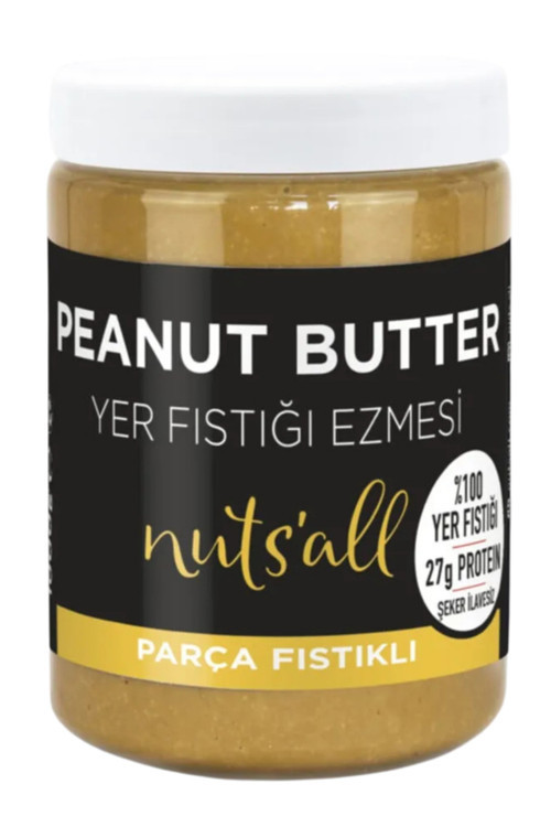 Parça Fıstıklı (Crunchy) Fıstık Ezmesi - 1 Kg