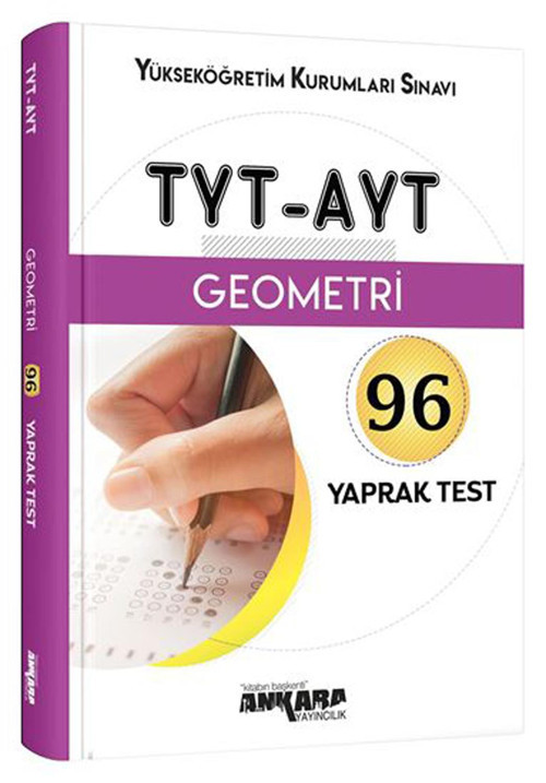 Ankara Yayınları Tyt - Ayt Ortak Geometri Yaprak Test