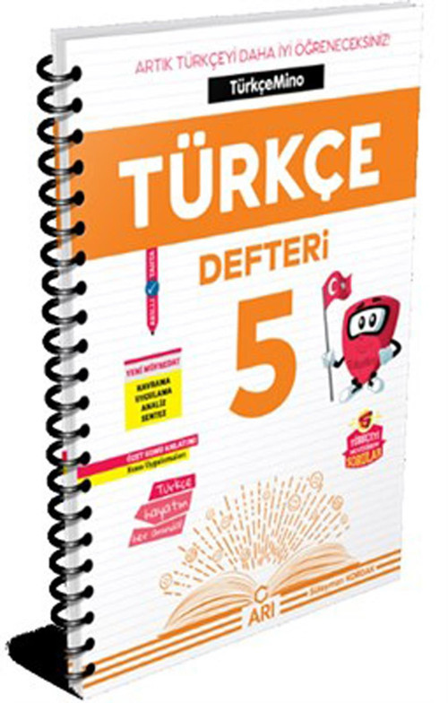 Arı Yayınları 5. Sınıf Türkçe Defteri 2021-2022