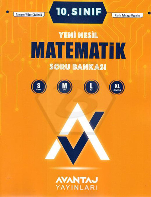 Avantaj Yayınları 10. Sınıf Matematik Soru Bankası 0922