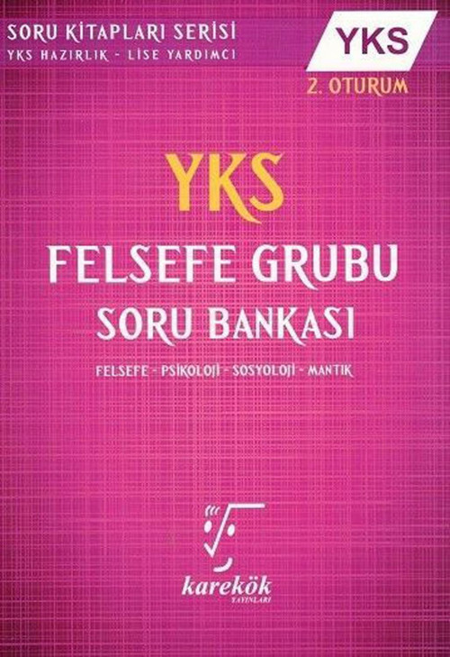 Karekök Yayınları Ayt Felsefe Grubu Soru Bankası