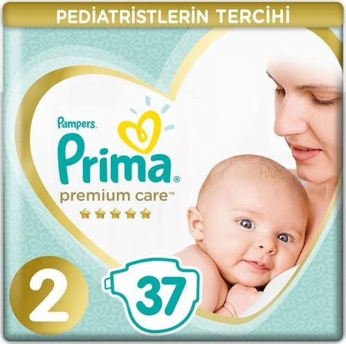 Bebek Bezi Premium Care 2 Beden 37 Adet Mini Ekonomi Paketi