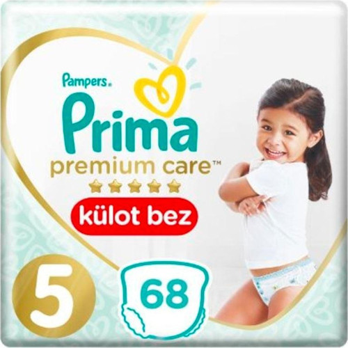 Premium Care Külot Bebek Bezi 5 Beden 68 Adet İkiz Paketi
