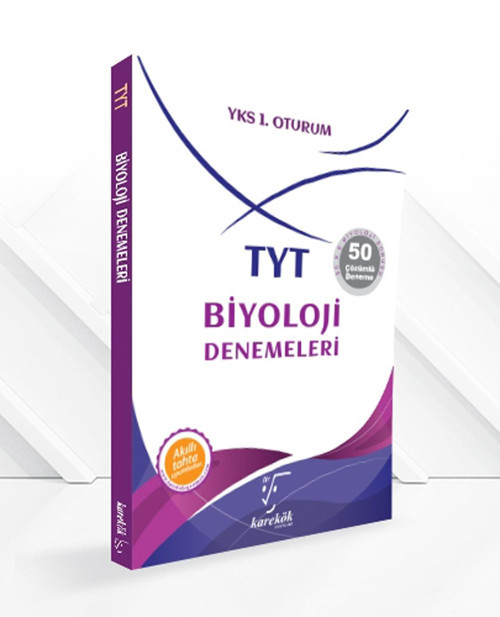 Karekök Yayınları Tyt Biyoloji 50 Deneme