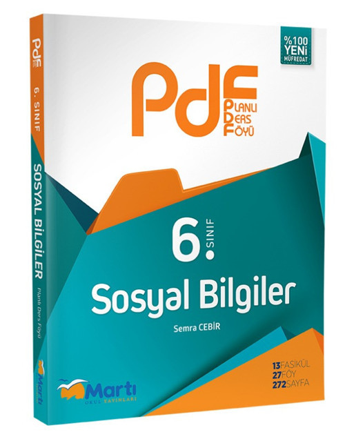 Martı Yayınları 6. Sınıf (Pdf) Sosyal Bılgıler Klp