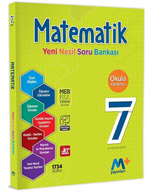 Martı Yayınları 7. Sınıf Yeni Nesil Soru Bankası Matematik