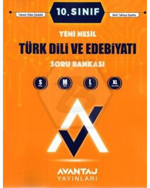 Avantaj Yayınları 10. Sınıf Türk Dili Ve Edebiyat Soru Bankası 0922