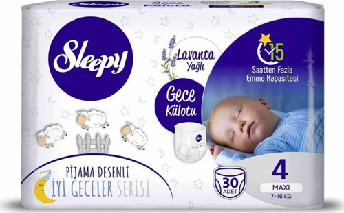Lavanta Yağlı 4 Numara Maxi 30'lu Gece Külodu