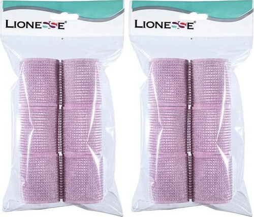 Bigudi 1113 Süngerli Pembe 6'Lı Paket 2 Adet