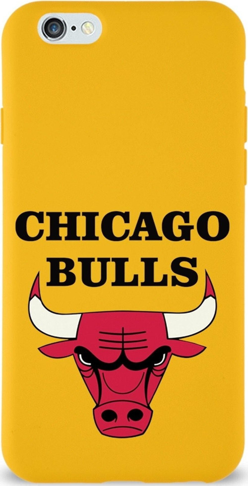 Iphone 6 Plus Uyumlu Lansman Kılıf Chicago Bulls Tasarımlı Altı Kapalı Içi Kadife Kaplı Kapak