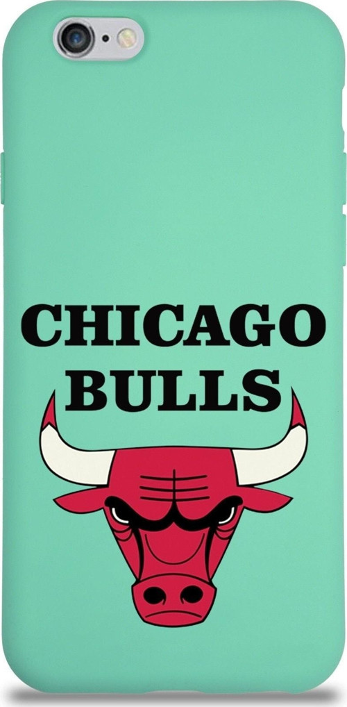 Iphone 6 Plus Uyumlu Lansman Kılıf Chicago Bulls Tasarımlı Altı Kapalı Içi Kadife Kaplı Kapak