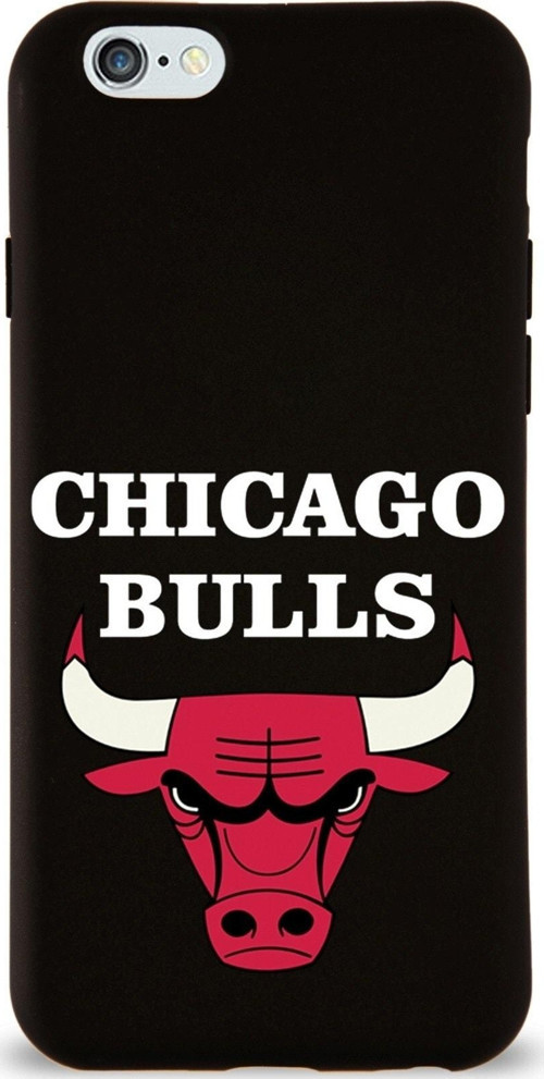 Iphone 6 Plus Uyumlu Lansman Kılıf Chicago Bulls Tasarımlı Altı Kapalı Içi Kadife Kaplı Kapak