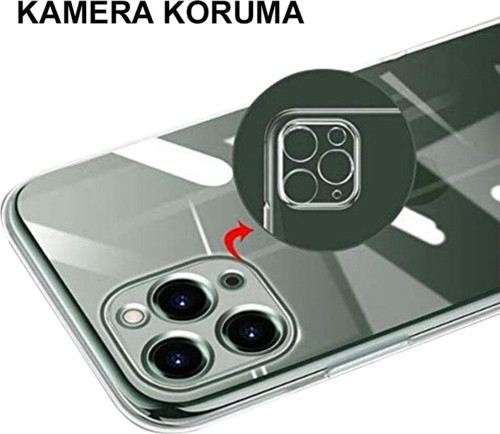 Apple Iphone 13 Mini Uyumlu Kamera Korumalı Kapak Renkli Desen Tasarımlı Şeffaf Kılıf