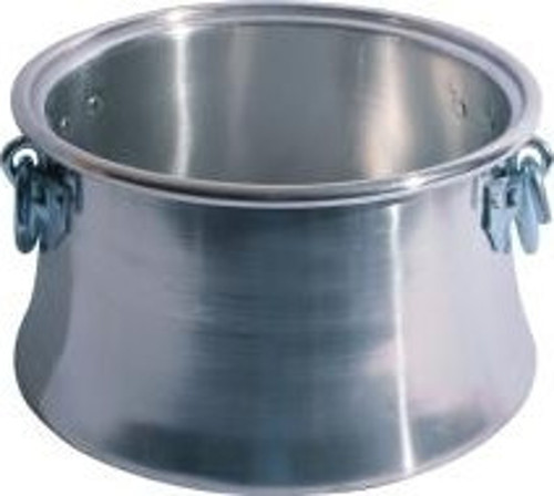 Alüminyum Kazan Arap Kazanı Pişirme Kazanı (Ağız Çapı:60cm Derinlik:35cm)