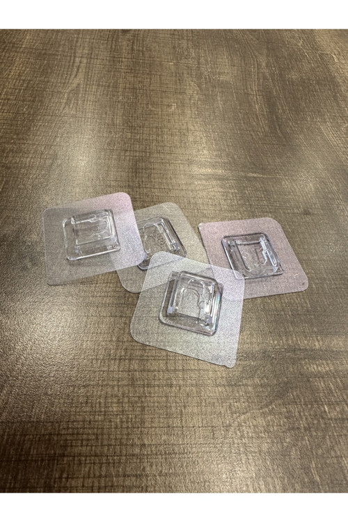 Yedek Yapıştırıcı Sticker Duvar Yapışkan Sihirli Banyo Düzenleyici Yedek Yapıştırıcısı 4 Adet
