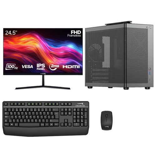 Tx7315 i7 7700 16GB DDR4 1TB NVMe SSD 24.5 inç FHD 100Hz Monitör Masaüstü Ofis Hazır Sistem