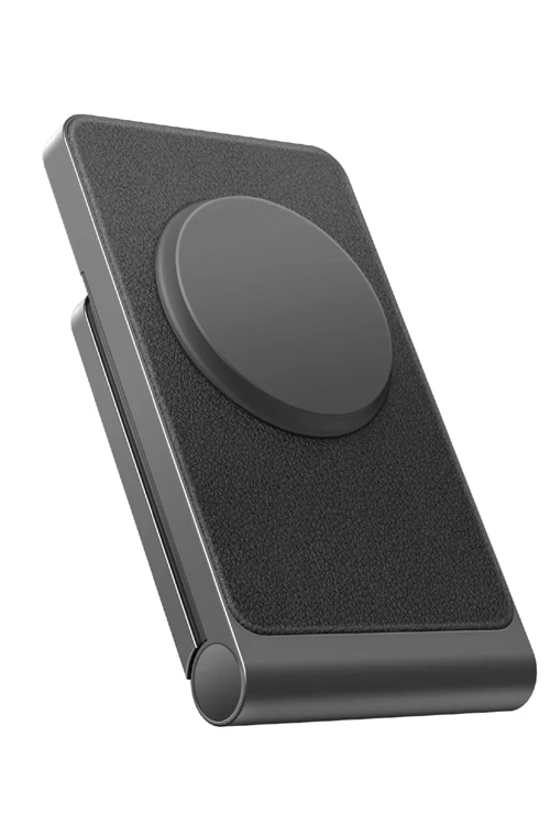 MagTrio 3in1 Katlanabilir 15W Telefon Saat Airpods Masaüstü Hızlı Şarj Standı - Koyu Gri