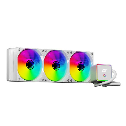 FCL-360W 360mm ARGB LGA1851/1700 & AM5 Beyaz Sıvı Soğutma