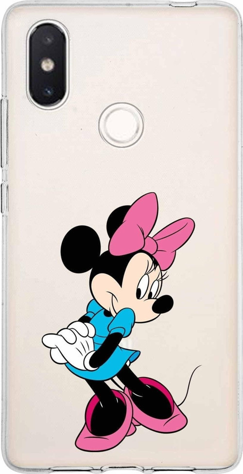Xiaomi Mi 8 Se Uyumlu Kapak Minnie Mouse Tasarımlı Şeffaf Silikon Kılıf