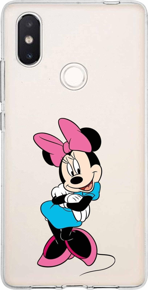 Xiaomi Mi 8 Se Uyumlu Kapak Minnie Mouse Tasarımlı Şeffaf Silikon Kılıf