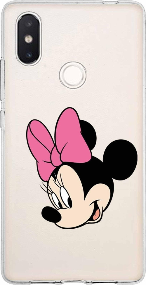 Xiaomi Mi 8 Se Uyumlu Kapak Minnie Mouse Tasarımlı Şeffaf Silikon Kılıf