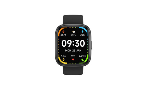 X-weargo Lcd Ekranlı Bluetooth Aramalı Siyah Akıllı Saat