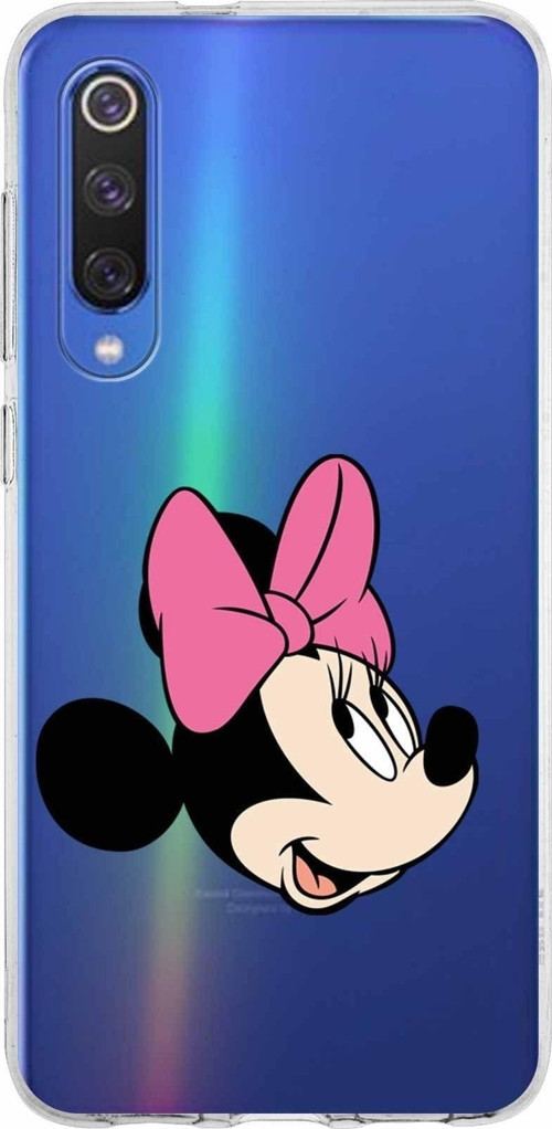 Xiaomi Mi 9 Se Uyumlu Kapak Minnie Mouse Tasarımlı Şeffaf Silikon Kılıf