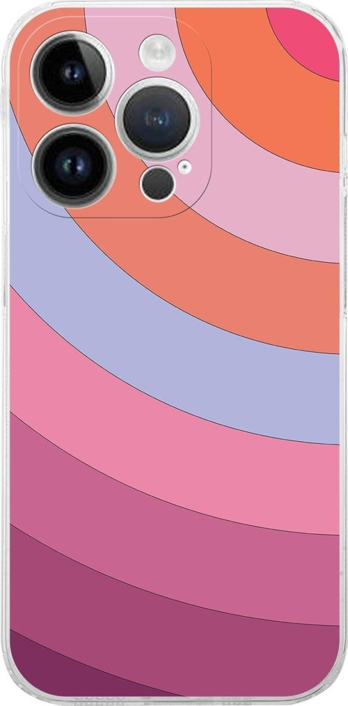 Apple Iphone 14 Pro Uyumlu Kamera Korumalı Kapakrenk Cümbüşü Tasarımlı Şeffafkılıf