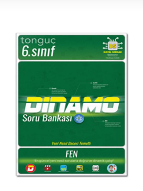 Tonguç Akademi 6. Sınıf Fen Bilimleri Dinamo Soru Bankası