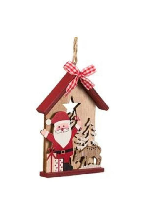 Yılbaşı Noel Baba Dekor Süs 11 Cm 1 Adet