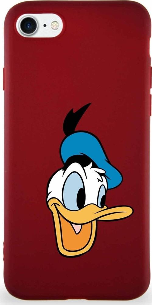 Iphone Se 2022 Soft Premier Kapak Donald Duck-A Tasarımlı Silikon Kılıf - Uyumlu