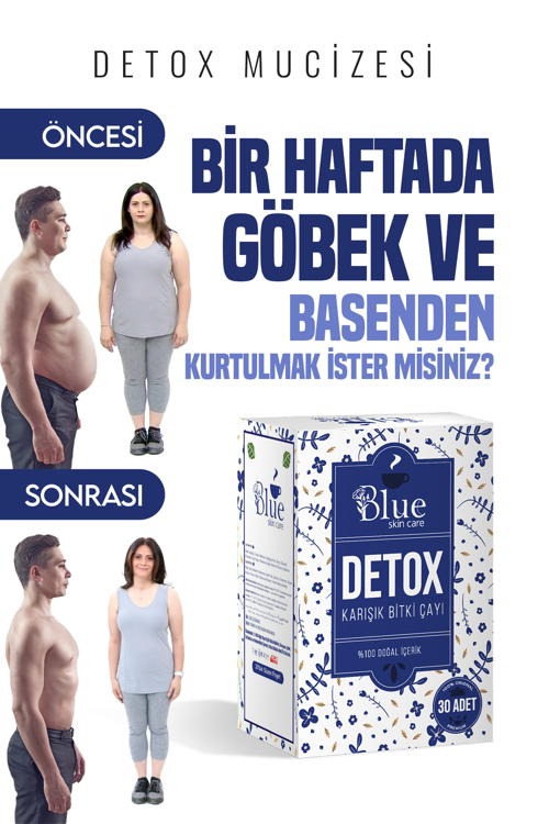 Zayıflama ya yardımcı Bitkisel Özel Karışım Detoks detox form Çayı