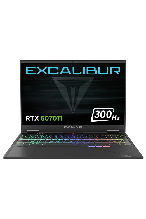 Excalibur G920 i9-14900HX 24GB 1TB RTX5070Ti 12GB 16" Freedos Gaming Laptop G920.1490-CFP0X-E