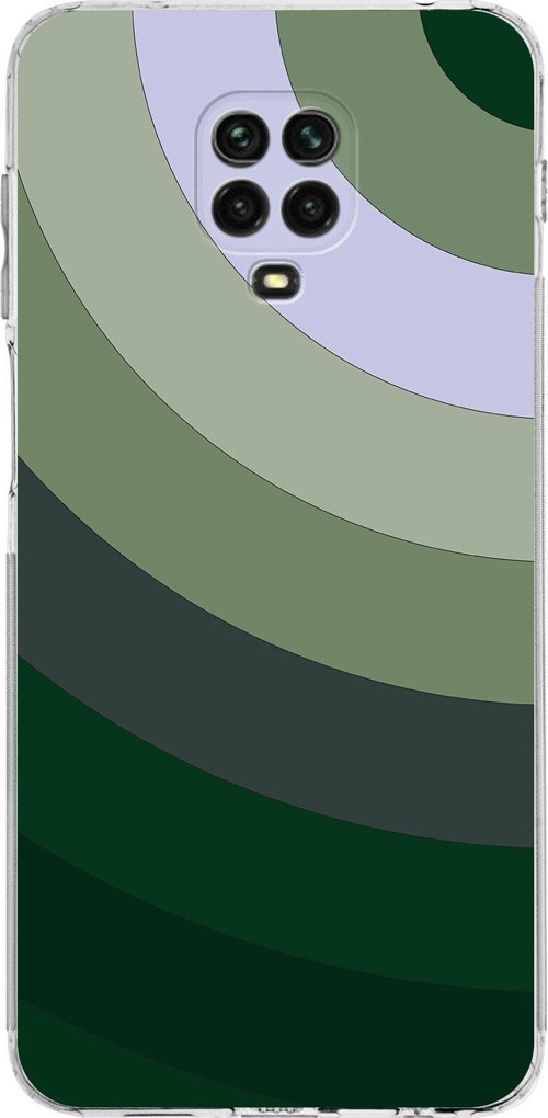 Xiaomi Redmi Note 9 Pro Kamera Korumalı Kapak Renk Cümbüşü Tasarımlı Şeffaf Kılıf