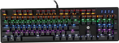 Gk100F Mekanik Gaming Klavye Rgb Işıklı Kablolu Klavye Şık Zafir Modern Tasarım Türkçe Q Klavye