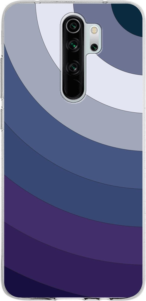 Xiaomi Redmi Note 8 Pro Uyumlu Kapak Renk Cümbüşü Tasarımlı Şeffaf Silikon Kılıf