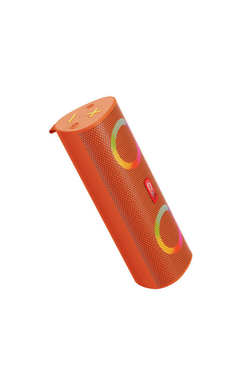Audiomax Rgb Taşınabilir Hoparlör F43,Fm Radyo,1200Mah Batarya,Microsd Kart,360° Ses,Sonicbeam