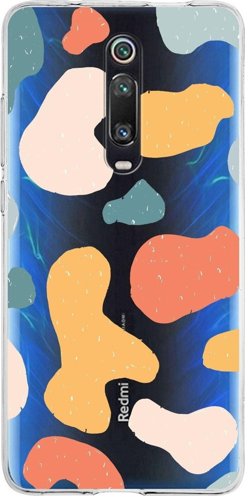 Xiaomi Redmi K20 Pro Uyumlu Kapak Grunge Tasarımlı Şeffaf Silikon Kılıf