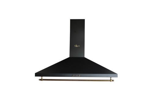 Gld 039RS 90 cm Siyah Rustik Davlumbaz
