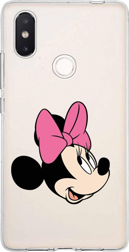 Xiaomi Mi 8 Se Uyumlu Kapak Minnie Mouse Tasarımlı Şeffaf Silikon Kılıf
