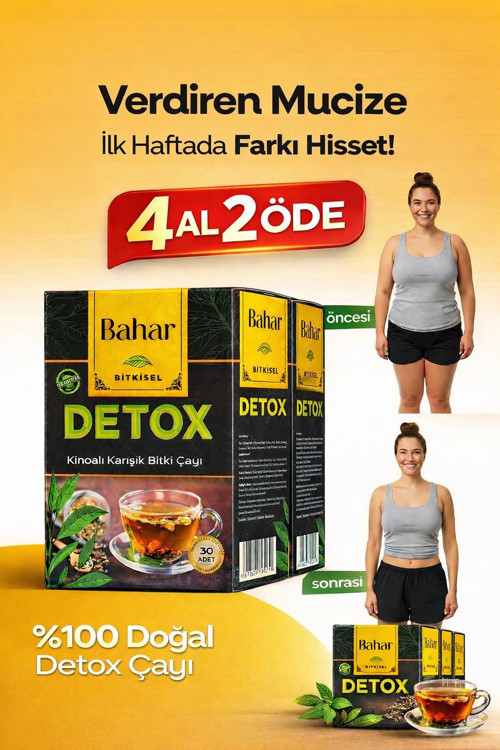 Zayıflama ya yardımcı detox form çayi ödem atıcı 30 adet