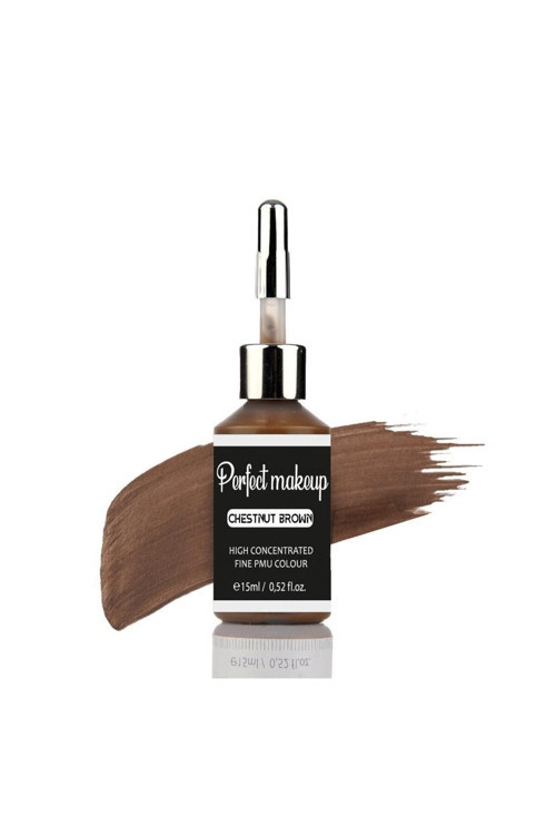 Perfect Make Up Kalıcı Makyaj Boyası 15 Ml Chesnut Brown