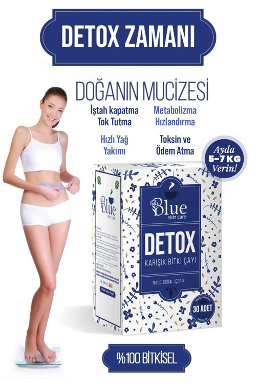 blue zayıflama ya yardımcı form detox çayı yardımcı form bıtkı çayı 30 adet