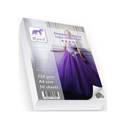 Dream Parlak / Satin Fotoğraf Kağıdı - 240Gsm - 50 Adet 10 X 15 - Parlak Glossy