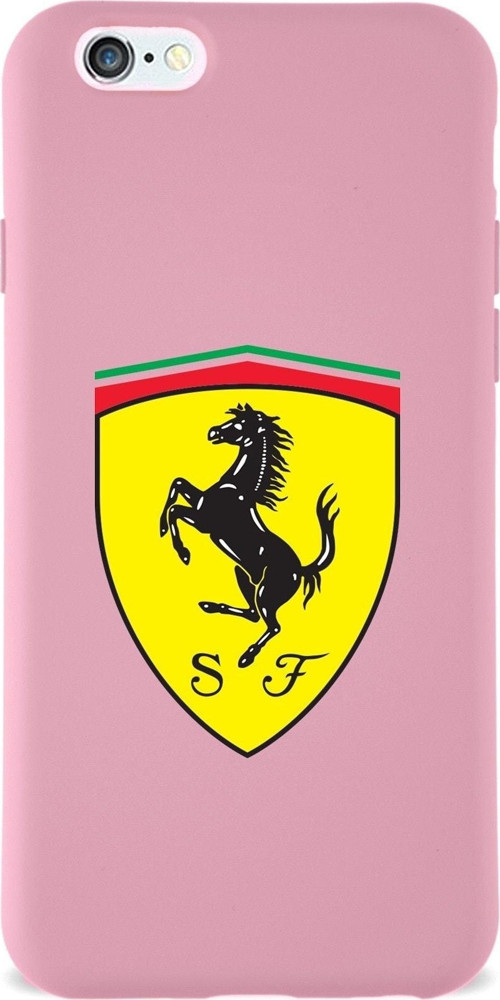 Iphone 6 Uyumlu Lansman Kılıf Ferrari Tasarımlı Altı Kapalı Içi Kadife Kaplı Kapak