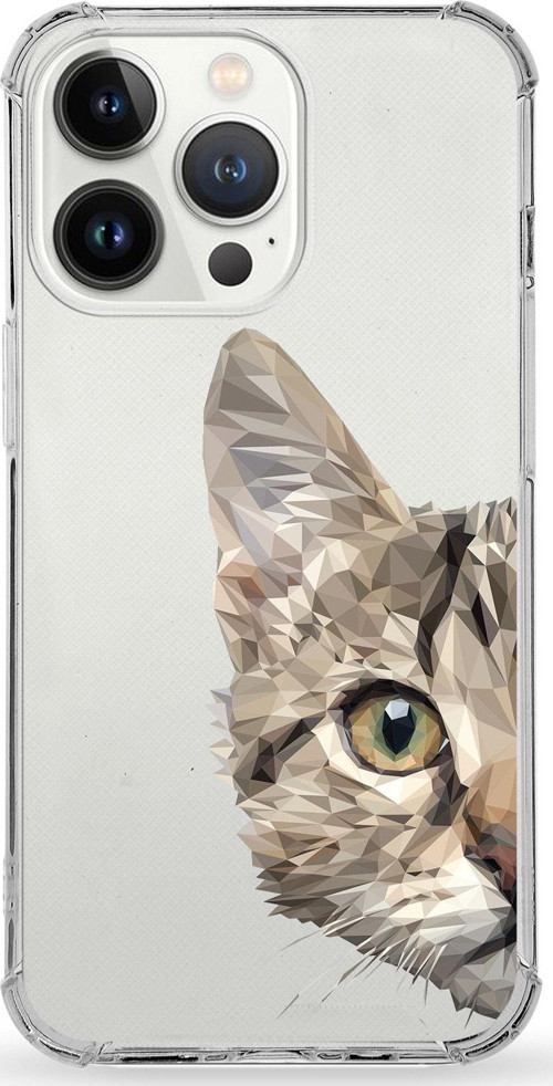 Iphone 13 Pro Max Uyumlutasarımlı Silikon Şeffaf Kılıf