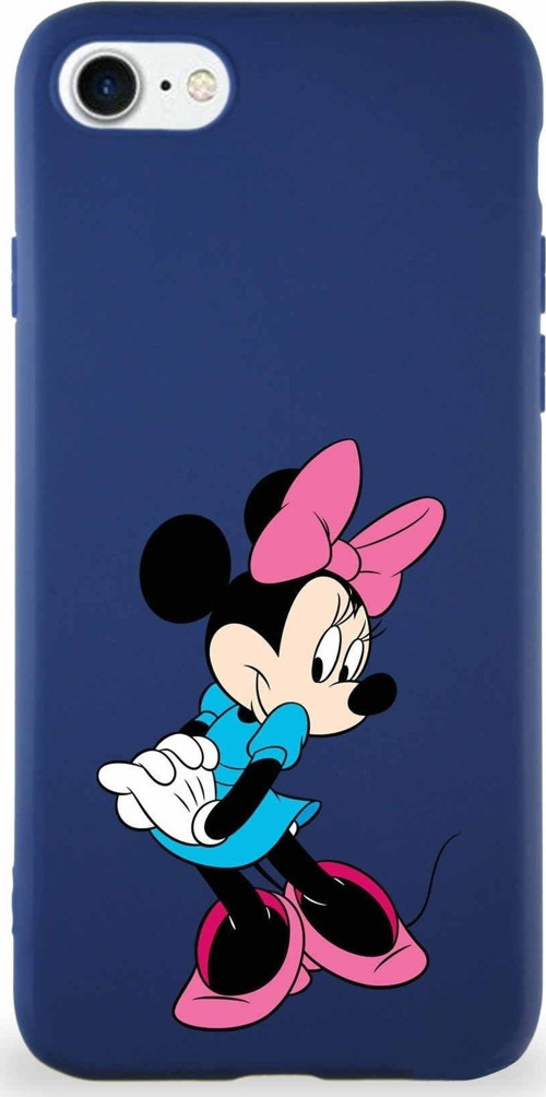 Iphone 8 Uyumlu Soft Premier Kapak Minnie Mouse-F Tasarımlı Silikon Kılıf