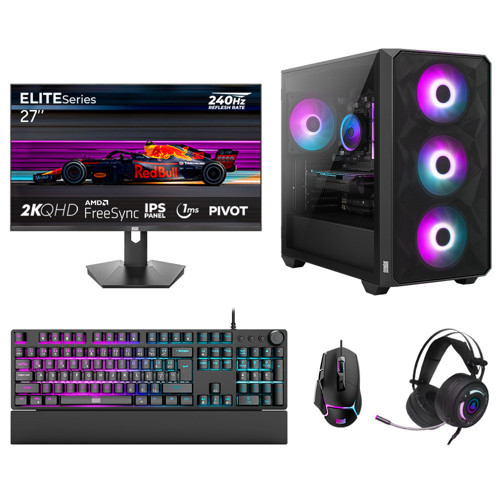 DRx7803 Ryzen 7 7800X3D 32GB DDR5 2TB GEN4 NVMe 16GB RTX5060Ti 27 İnç 240Hz 1ms QHD Oyuncu Hazır Sistem