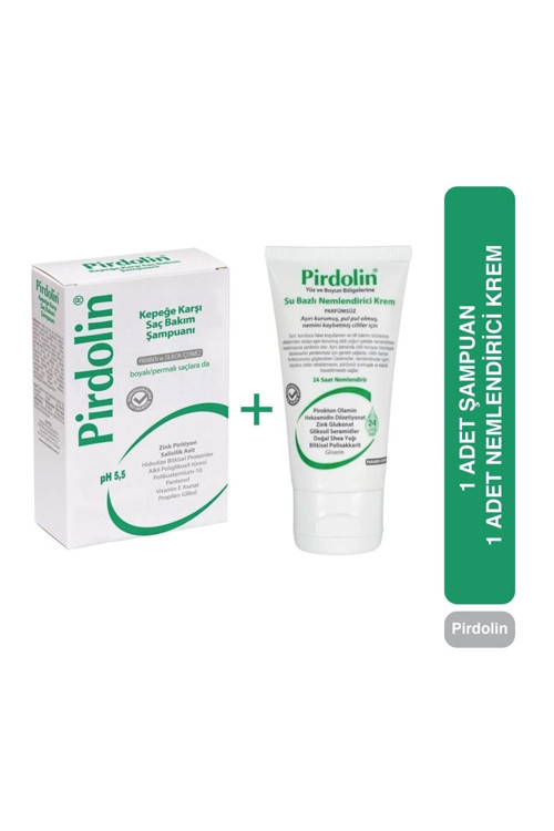 Pirdolin Şampuan 300 Ml + Pirdolin Nemlendirici Krem 50 Ml
